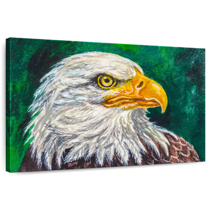 Bald Eagle, 8" H x 12" W