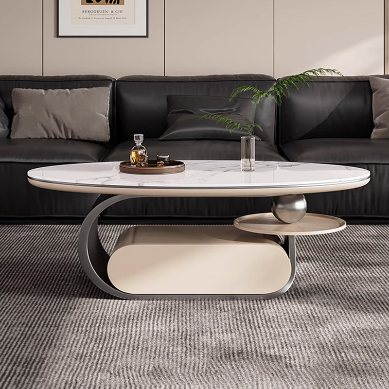 Table basse Luxury, H 19,68 po x L 47,24 po x l 23,62 po