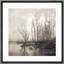 «Storm Cloud Winter Tree Lake Reflection», reproduction sur toile-1645229046-1645229045