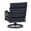 Chaise berçante pivotante à dossier haut Lancaster-1858510162