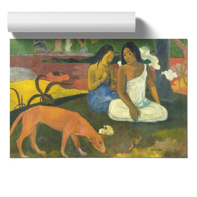 Arearea by Paul Gauguin - Frameless Print