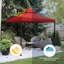 Toile de remplacement pour abri de jardin pour abri de jardin à 2 niveaux Crescent TJSG081-106878519-106878522