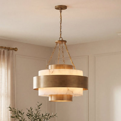 Davenport 6-Light Pendant in Antique Patina