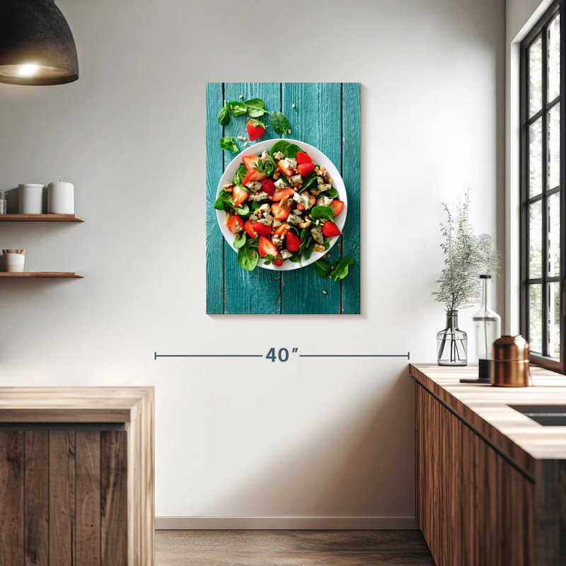 Yarlin Fresh Strawberry Salad, 36" H x 24" W