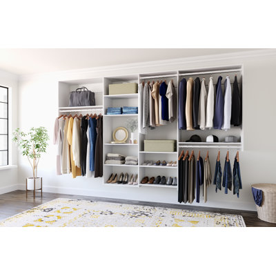 Grid 72 W  120 W Closet System