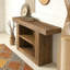 Farmhouse Entryway Console Table with U-Shaped Base