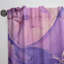 Fuchia liquide mauve et bleu Art IX - rideau en velours moderne - obscurcissant - 1 panneau-80473841