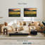 Impression sur toile Golden Golden Vineyard-2105729035