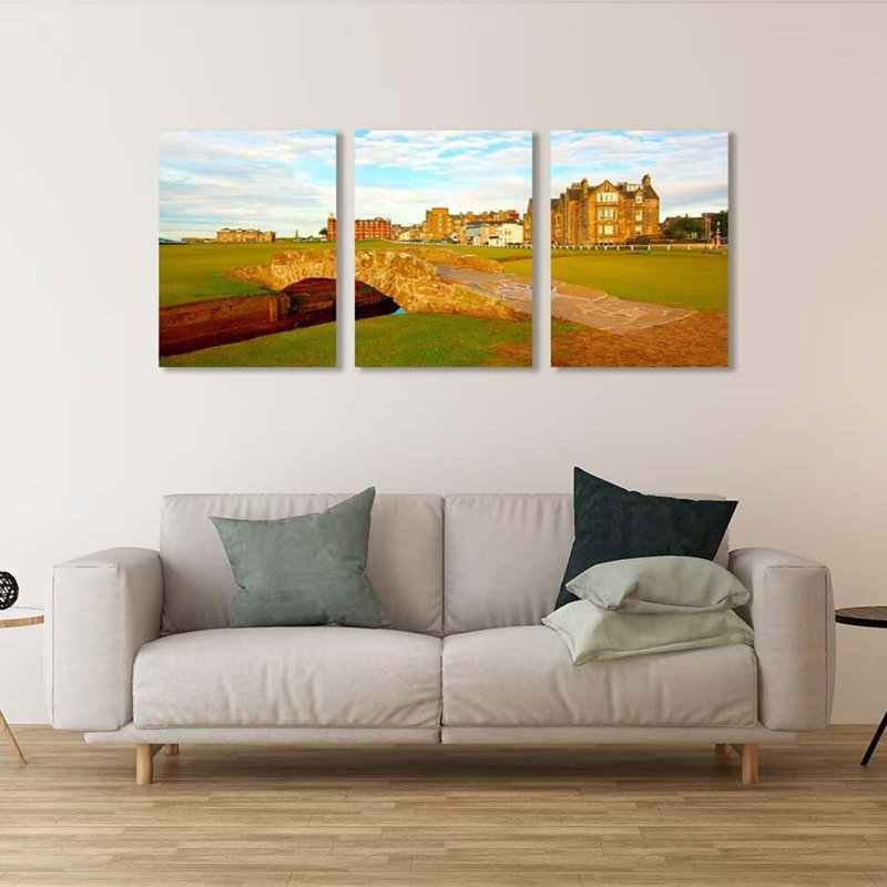 3 Piece Wrapped Canvas Print, 40 cm H x 30 cm W