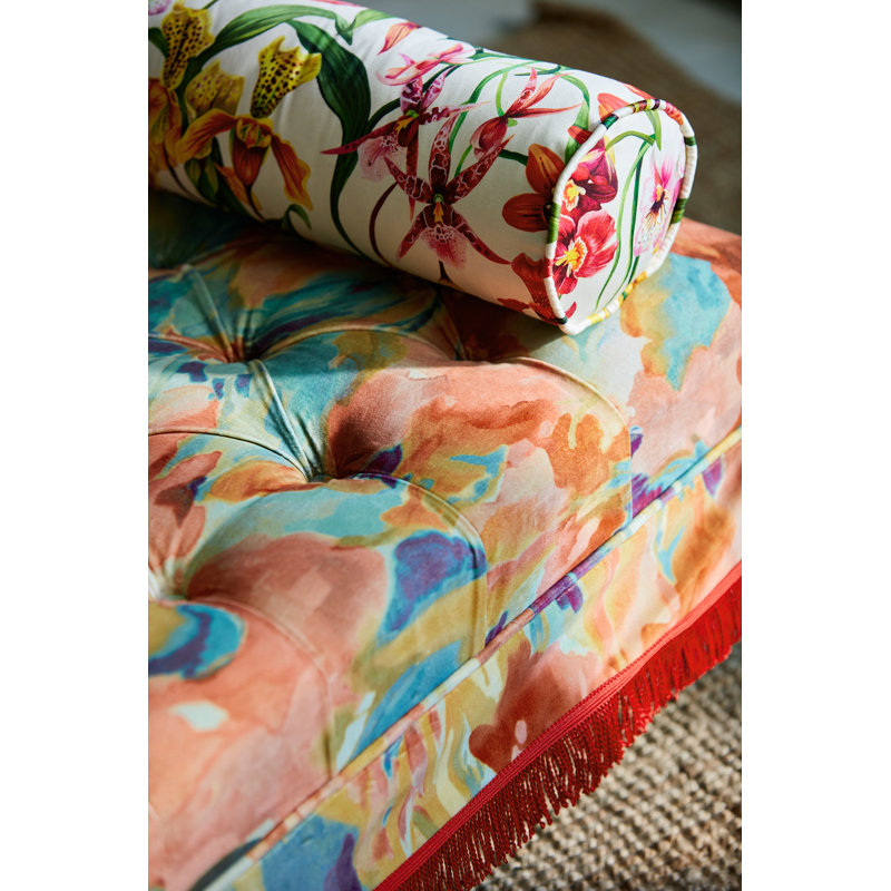 Foresta Fabric, Brazilian Rosewood/Azul/Huckleberry