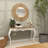 Amesbury Handmade Bamboo Round Wall Mirror-1783086469