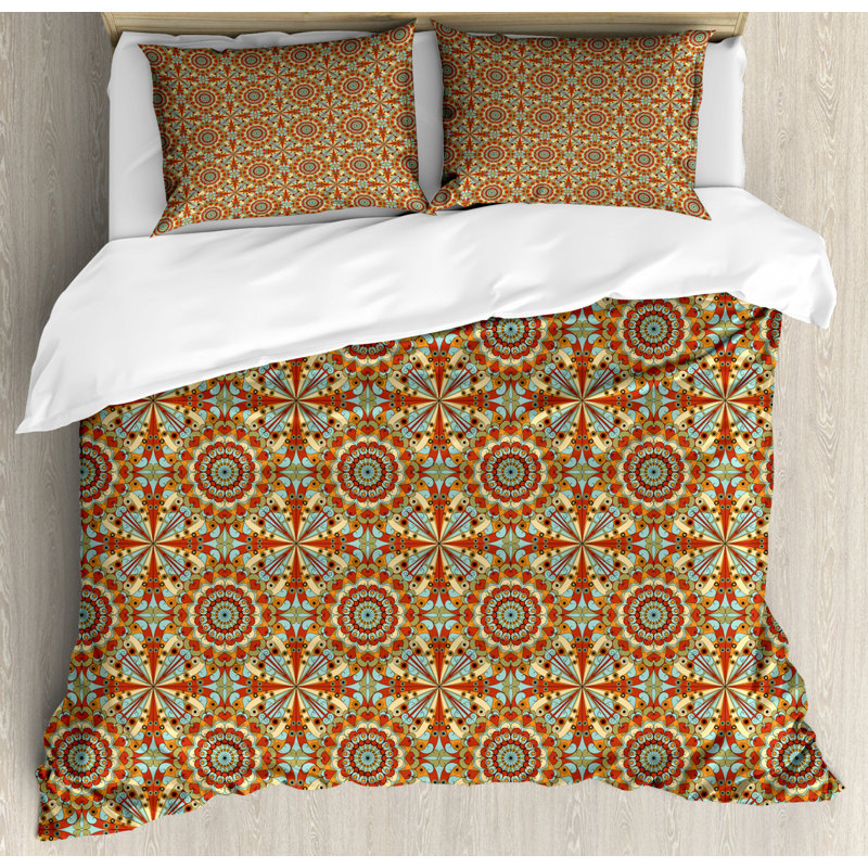 Global Inspired Polyester Duvet Cover