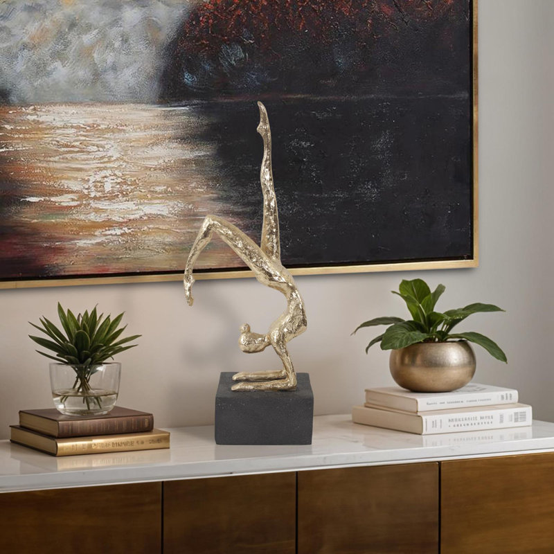 Sculpture Scorpion Pose