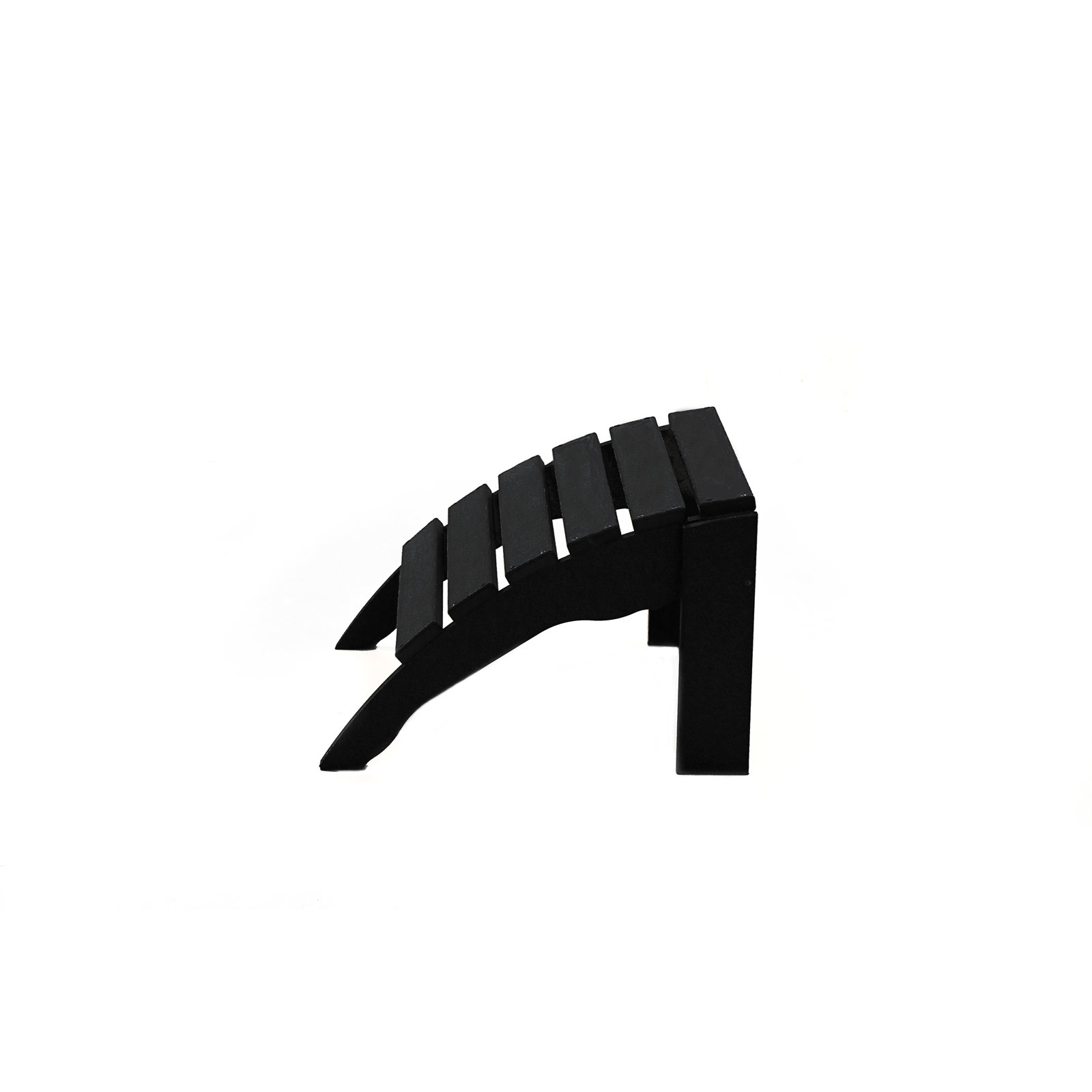 Leighton Patio Footstool, Black
