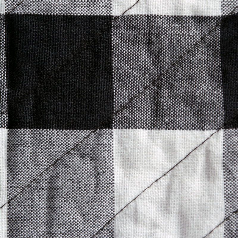 Ensemble de manique 3 pièces pour la cuisine wolsingham, Noir / Blanc