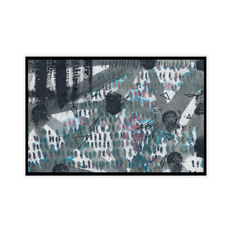 Signature Lines, 66.04 cm H x 101.6 cm W x 4.445 cm D, White