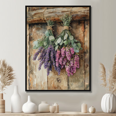 Isana - Floral Canvas Wall Art