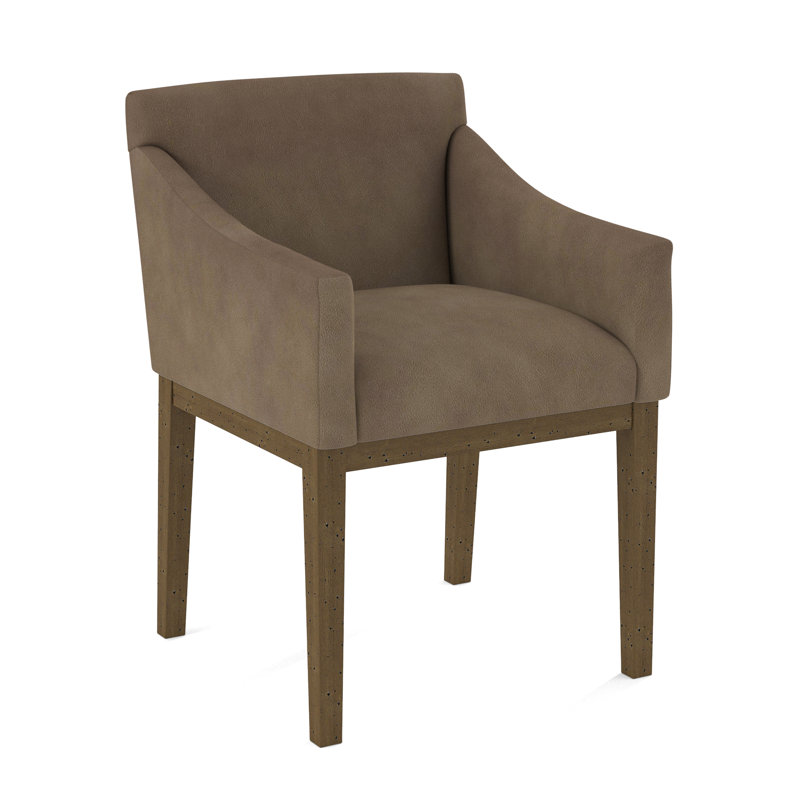 Upholstered Arm Chair, Applause Bray, Weathered Gray