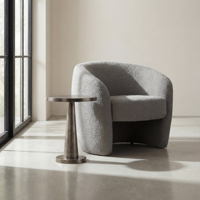 Fauteuil demi-tonneau l 35,5 po Yancy