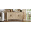 Meuble télé 60 po avec tablettes réglables et armoire de rangement en bois-73321311