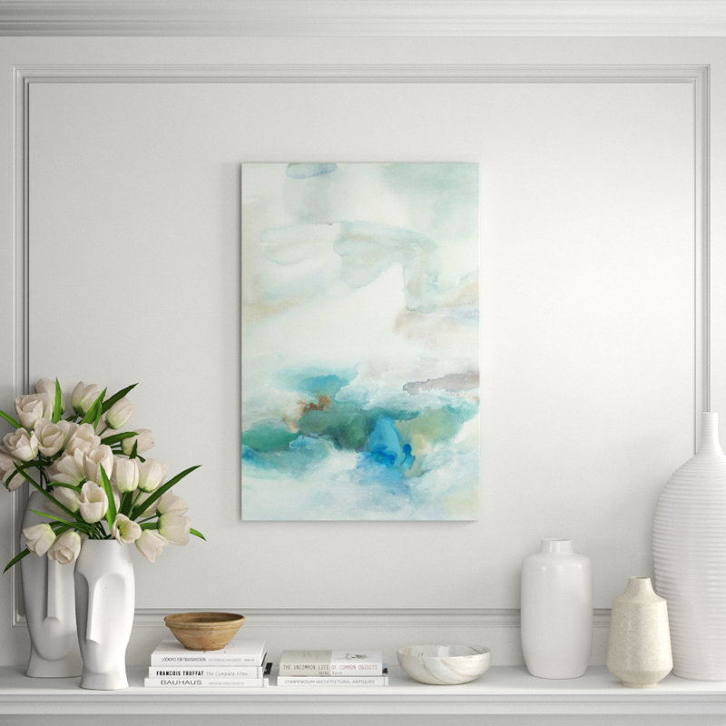 Over The Clouds Print by Sara Brown, 60" H x 40" W, Image Brush Gel