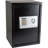 Digital Safe - Electronic Steel Safe with Keypad and Manual Override Keys - For Home, Business by Stalwart (Black)