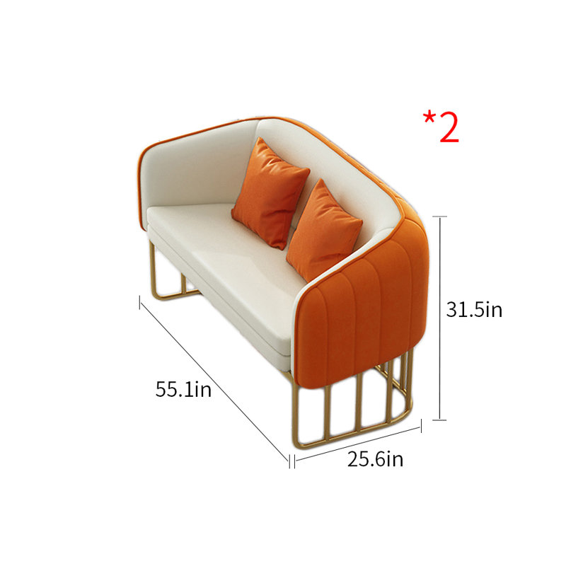 Banc décontracté de style nordique