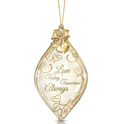 Ornement «Love Today, Tom Demain, Always»