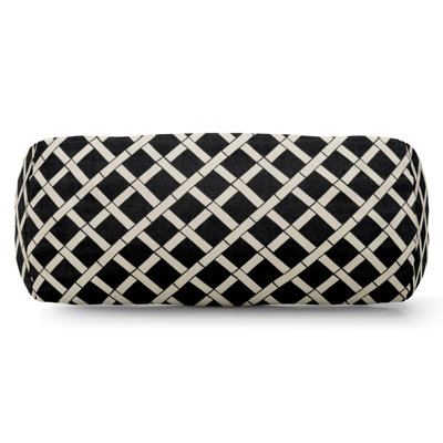 Housse et insert de traversin extérieur à motif de bambou