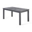 Ensemble de salle à manger d'extérieur en bois d'acacia pour 6 personnes avec table extensible et coussins Arlynes-128837941