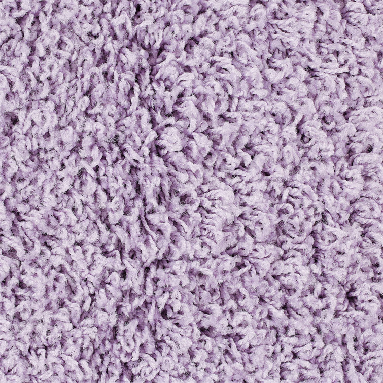 Esterly Solid Colour Shag Area Rug