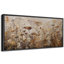 «Neutral Toned Dried Wildflowers Field», reproduction d'art sur toile encadrée-405333718-405333727