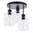 Braefell Glass Semi Flush Mount