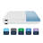 BodiPEDIC Dual Comfort Support Reversible Memory Foam Oversized Bed Pillow
