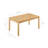 Alba Extendable Dining Table In Oak-117805940