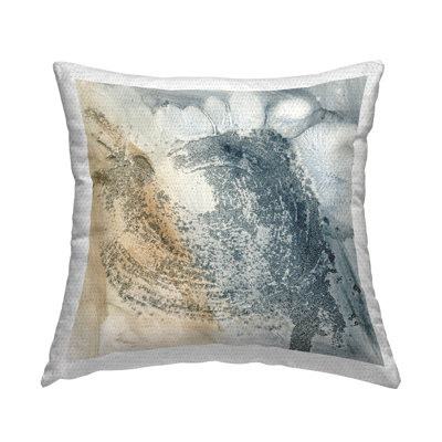 Abstract Outdoor Throw Pillow