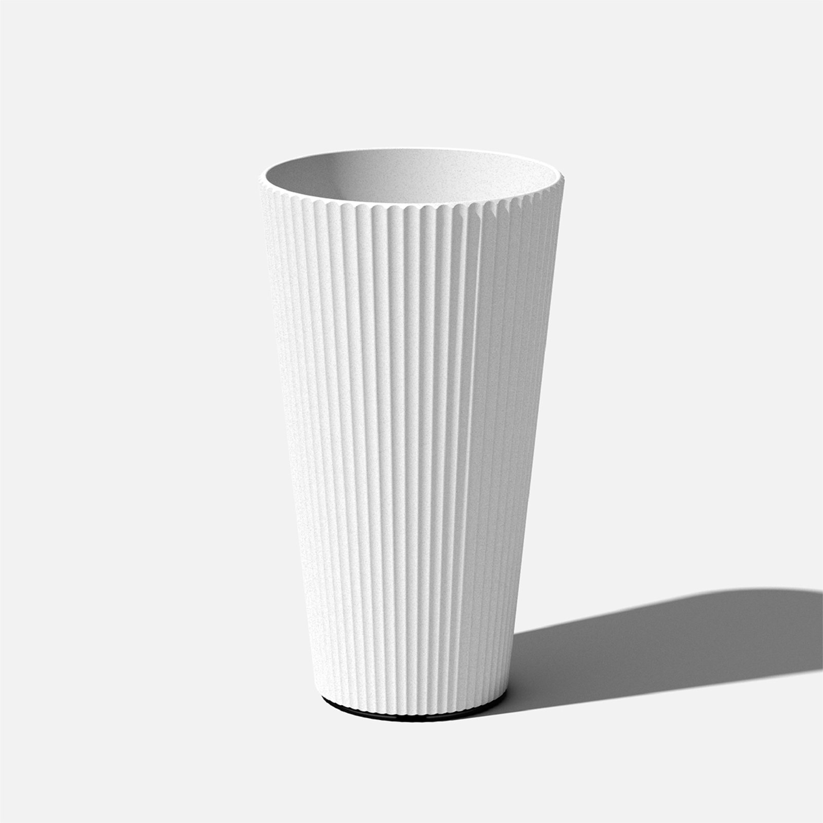 Demi 15" Pot Planter, 1, White