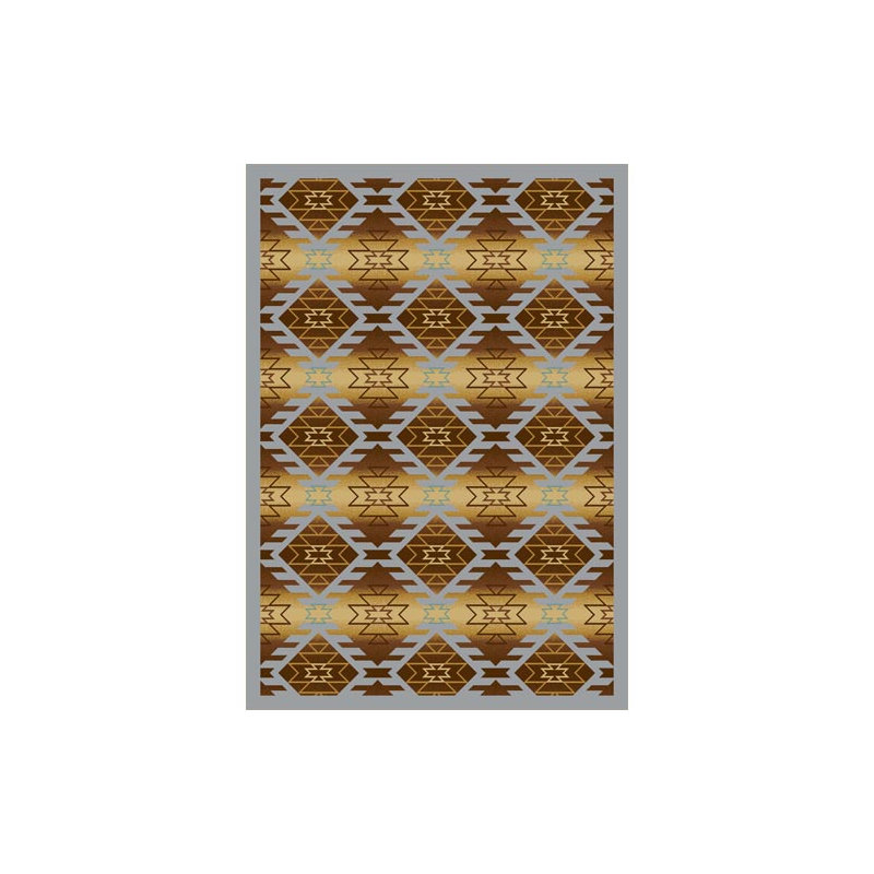 Tapis cuivre touffeté Whimsy Southwestern, Rectangle 3 pi 10 po x 5 pi 4 po