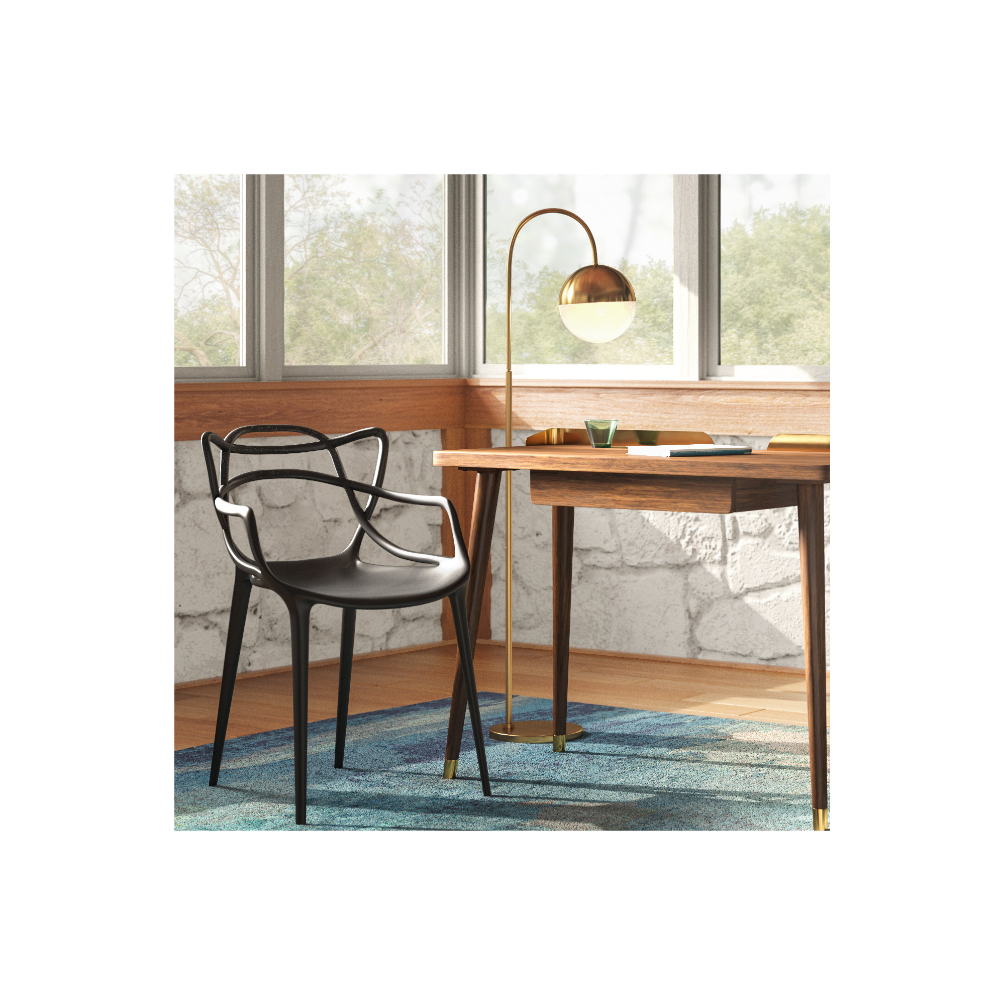 Masters Armchair, Black
