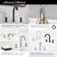 Studio S Widespread 2-handle Bathroom Faucet with Drain Assembly