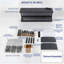 Rosedale Castleton Fires & Fireplaces Black Electric Fireplace-125389088