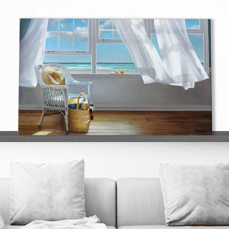 Sense Memory par - Peinture, Toile tendue, H 24 po x l 40 po x P 1,5 po