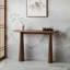 Console en bois massif de style moderne-1456195122
