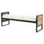 56.7" Boucle Fabric Upholstered Bench-615471331