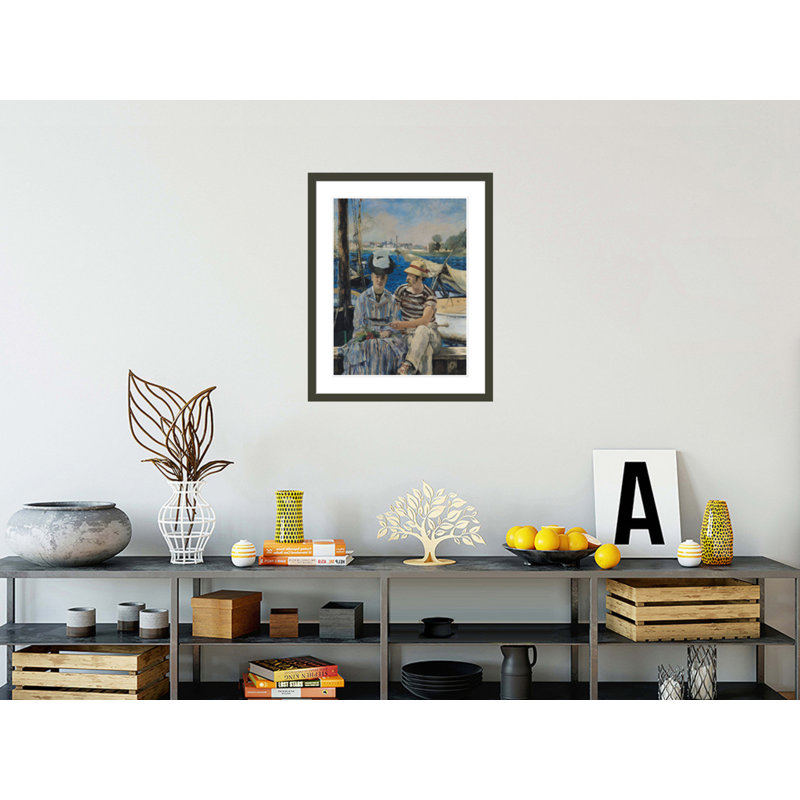 Argenteuil by Edouard Manet -Framed Giclee Print, 29.1" H x 23.5" W