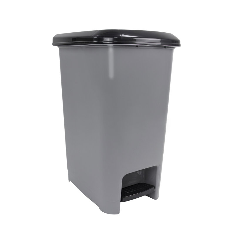 Rebrilliant Plastic Decorative Bin, 55.5cm H x 31cm W x 44.5cm D