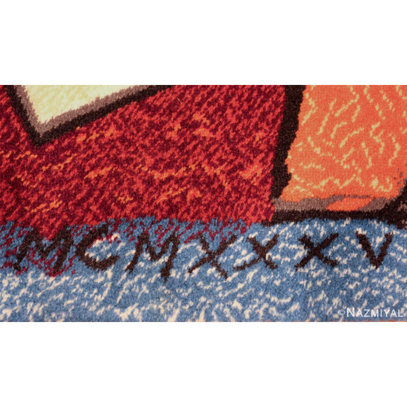 Scandinavian One-of-a-Kind Rectangle 8'2" X 11'2" Area Rug