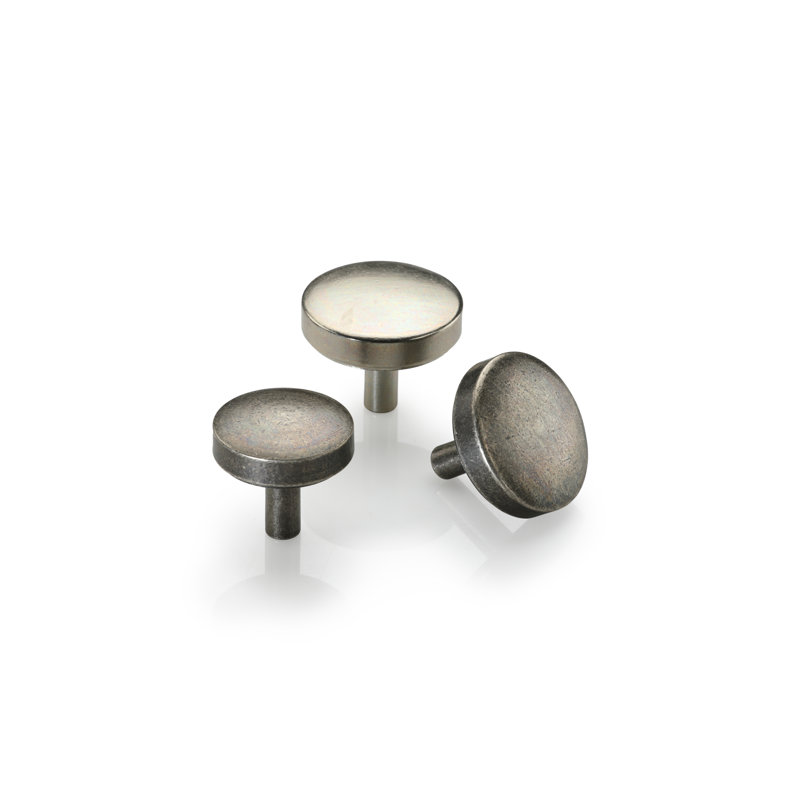 Tayo Knob, Medium White Bronze, 1.25