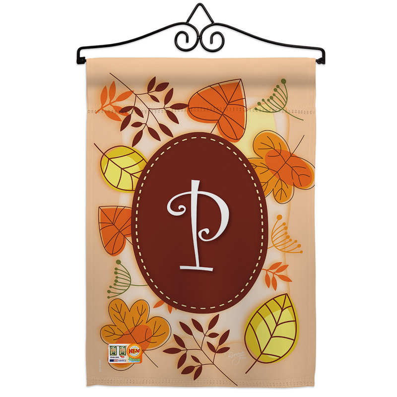 Double Sided 18.5'' H x 13'' W Polyester Flag Set, P