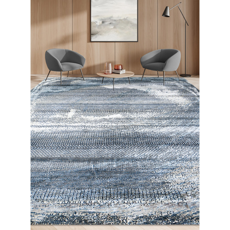 Abstract Area Rug, Rectangle 9' x 12'